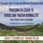 PANDEMIA DA COVID 19: VERSO UNA NUOVA NORMALITA’